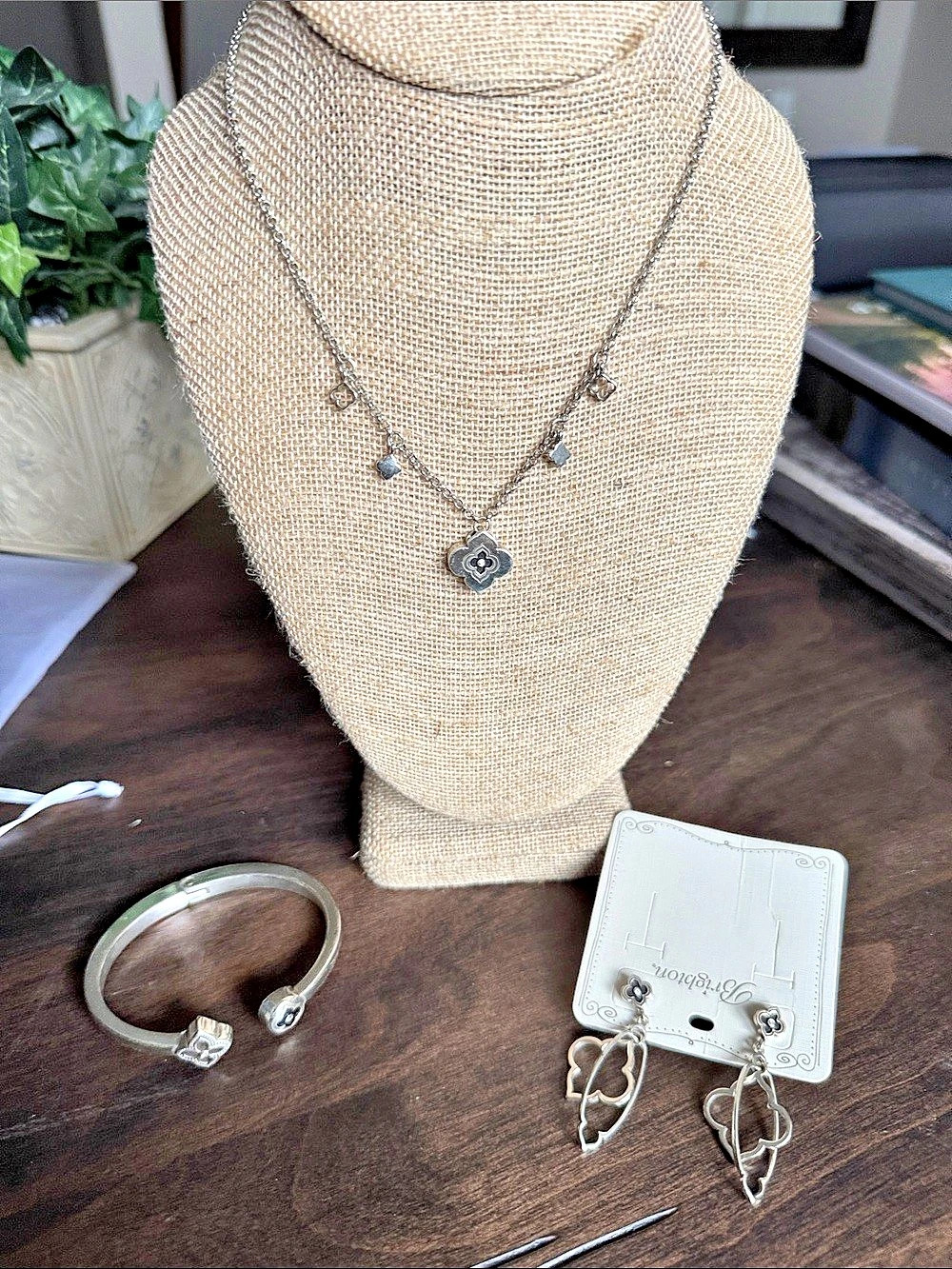 Brighton Silver-Tone Jewelry Set